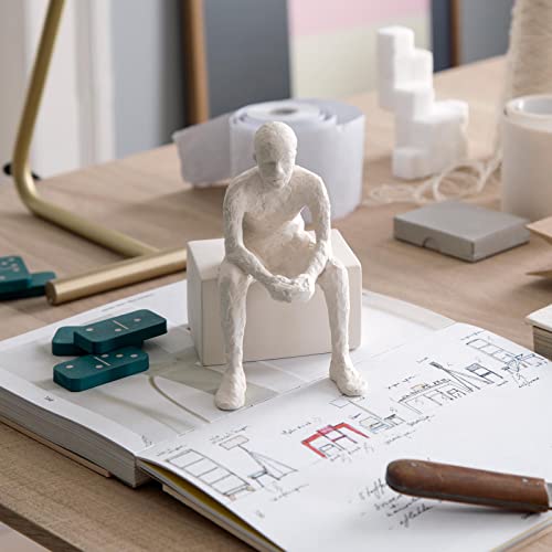 Esculturas de Personaje de Kähler Der Reflective H14 cm sin esmaltar, Color Blanco Cover