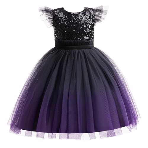 Girls Sequin Formal Dress Kids Fancy Sparkly Pageant Party Birthday Prom Princess Ball Gown Dresses for Girls