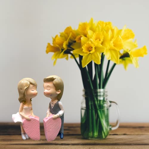 Image of AUGEN Polyresin Love Idol Statue Showpiece for Home Decor Decoration and Gifting (7532-C10, 15cm)