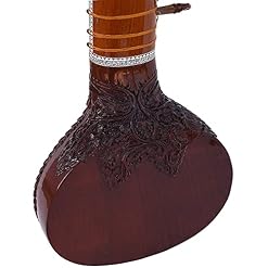 ZCBYBT Sitar Indien, Orgue De Voyage Portable, Instrument De Musique De Niche Fait À La Main, Atmosphère Gaie Et Festive - Les Beatles, Paul McCartney, John Lennon, RIngo Starr, George Harrison ZCBYBT Sitar Indien, Orgue De Voyage Portable, Instrument De Musique De Niche Fait À La Main, Atmosphère Gaie Et Festive – Image 5