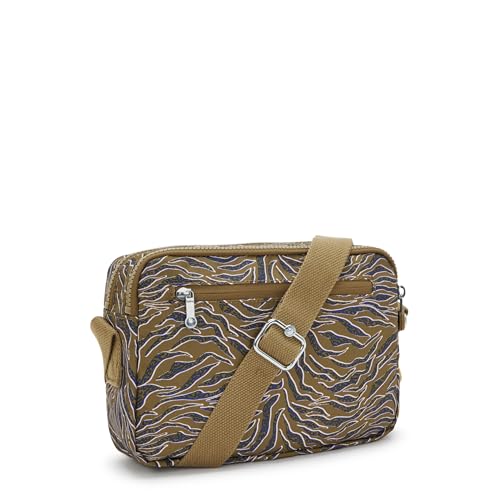 Image of Kipling Women's Abanu Medium Crossbody Bag, Lightweight, Adjustable Nylon Waist Pack with Multi-Compartment Zip Pockets