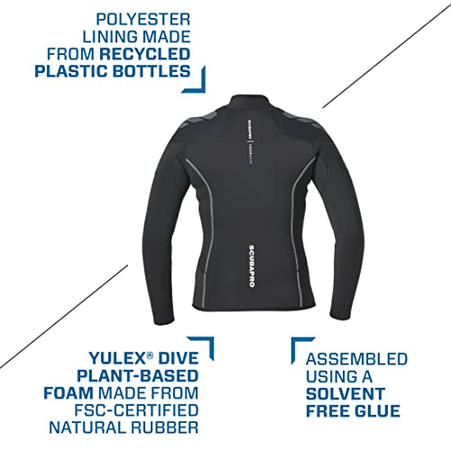 SCUBAPRO Everflex Yulex Dive Long Sleeve Top, Mujer, 3mm miniatura 4