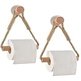Toilettenpapierhalter Ohne Bohren: Hopeas 2 Stück Toilettenpapierhalter Ohne Bohren ist ein funktionales und dekoratives Badezimmerzubehör. Es ist für den Innenbereich geeignet.