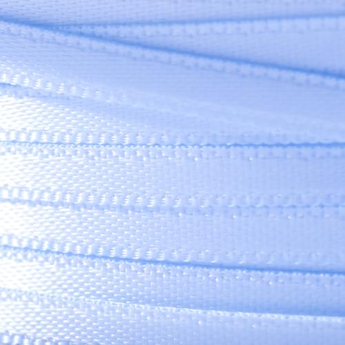 Vaessen Creative Ribbon Lyon Wired Nastro di Raso, Blu (Chiaro), 3 mm x 10 m - Immagine 3