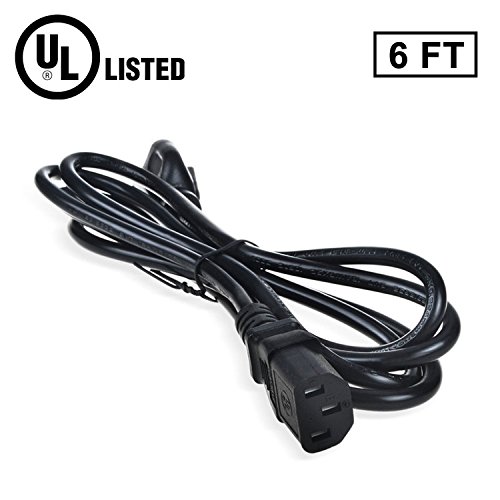 AT LCC 6ft/1.8m UL Listed AC Power Cord Cable for Behringer Europower PMP500 Klark Teknik Multi FX Mixer