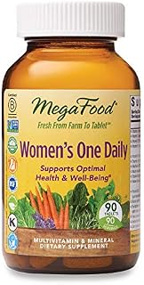 MegaFood, Women's One Daily, Daily Multivitamin and Mineral Dietary Supplement with Vitamins C