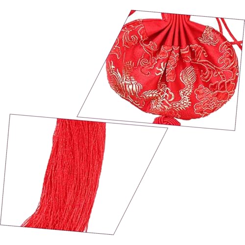 Bolsa decorativa de sachet china para festivales 25x10 cm miniatura 3