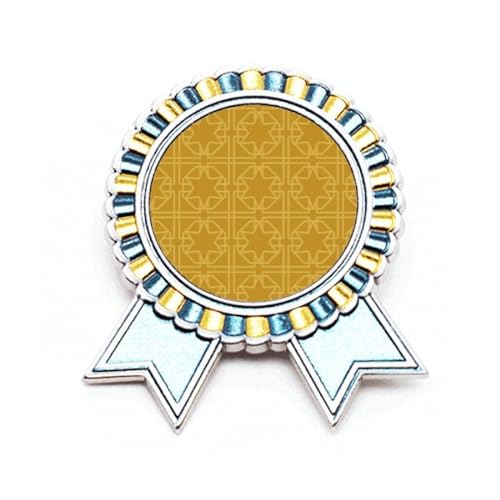 Broche Thaïlande tissage badge de décoration de taille M en métal de qualité supérieure