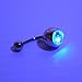 LED Light up Glow Belly Button Ring Navel (Multicolor)- Glow in the Dark Belly Ring