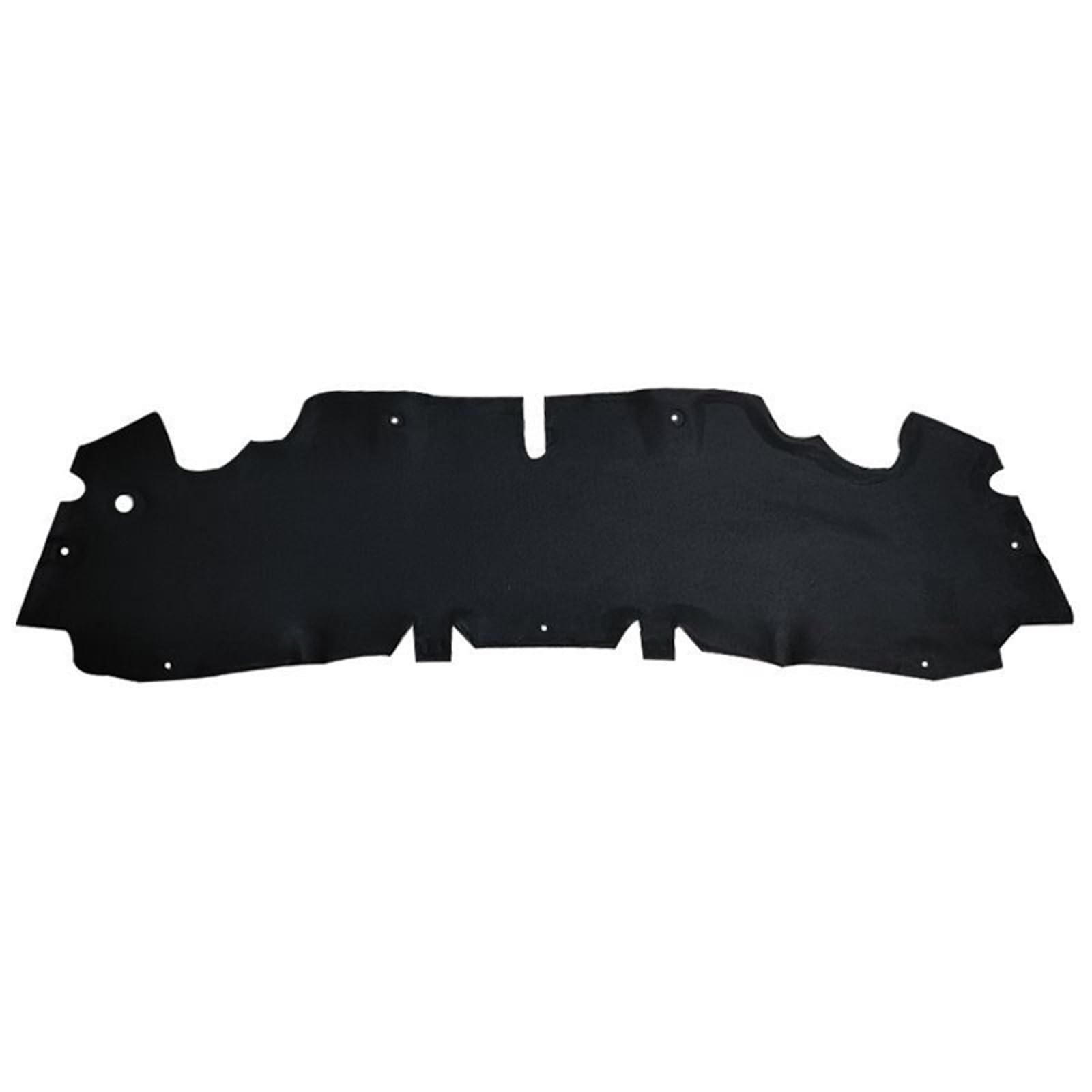 Gtdtixc Black Front Bonnet Sound Proof Mat For Peugeot 3008 T84 2008~2016 Insulation Liner Cotton Pad Soundproof Heat Mat Car Hood Engine Cover(Black)