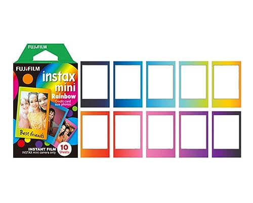 Image of Fujifilm Instax Rainbow Instant Film with 10 Poses