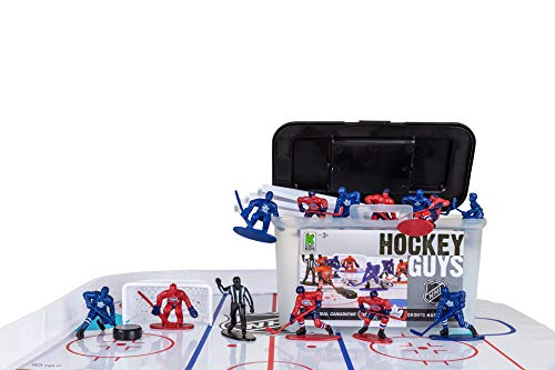 Kaskey Kids NHL® Toronto vs Montreal 27 Piece Hockey Guys Action Figure Set for Hockey Fans