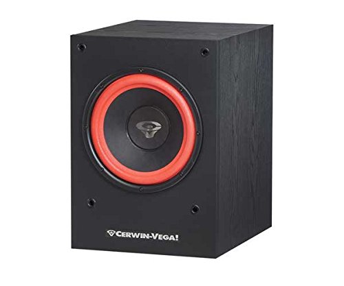  Cerwin Vega Home SL 10 S Cassa acustica, colore: Nero 200 W nero