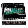 BOSS Audio Systems EQ1208 4 Band Pre-Amp Half-DIN Car Equalizer, Subfoofer Output, Dual Color Illumination