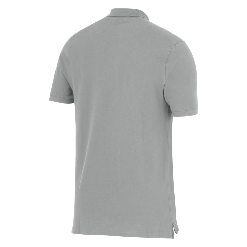 NIKE Mens Team Cotton Polo - Dark Heather Grey Camiseta Bebé-Niñas