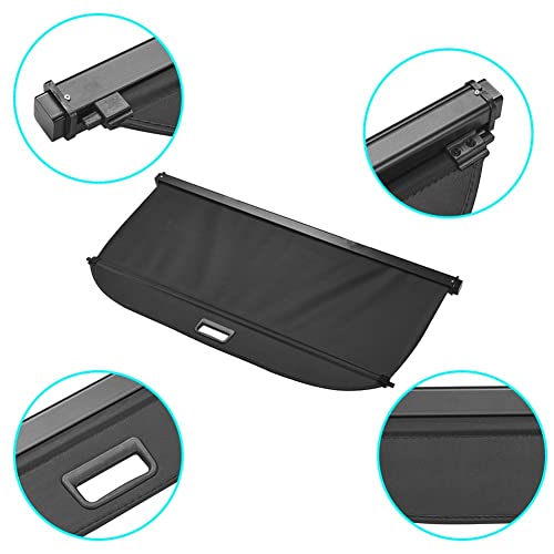 Protector de maletero para Ford Escape: cubierta de carga retráctil con cortina de seguridad trasera 5