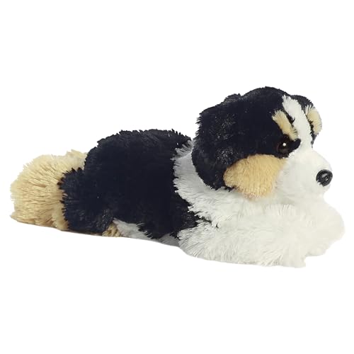 Image of Aurora® Adorable Flopsie™ Auzzie™ Stuffed Animal - Used to Create Imaginative Play Adventures - Perfect for Birthdays, Kids and Adults, All Ages - Black 12 Inches