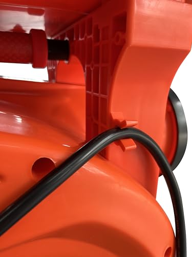 Inflatable 2 HP 2600+ CFM Turbo Commercial Air Blower Dual Air Intake Compact & Energy Efficient for Large Inflatable Bounce House, Water Slide, and Obstacle Course for Kids (YD-1500Watt)