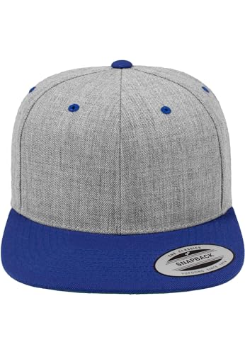 Flexfit Classic Snapback 2-Tone -One Size Cap, Erwachsenen Mütze (Kappe für Herren und Damen) Schirmmütze verstellbar - in diversen Farben