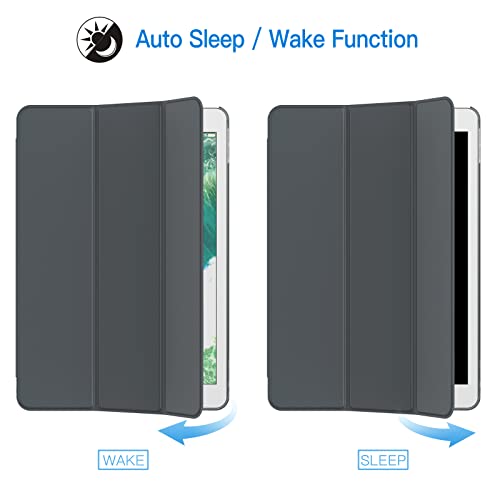 Image of JETech Cover Case for iPad Pro 10.5-Inch and iPad Air 3 (10.5-Inch 2019, 3rd Generation), Smart Cover Auto Wake /Sleep Cover (Space Gray)