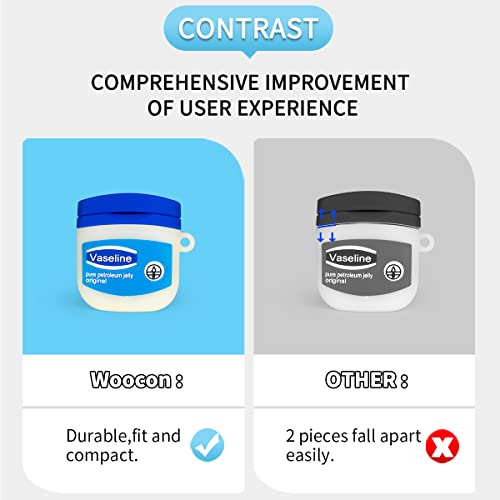 6In1 Cool Airpod 2/1 Case For Airpods, 3D Cute Kawaii Vaselin Character Design Fashion Funny Silicone Shockproof Skin Protective Cover With Keychain Accessories For Kids Boys Girls Woman Teens #TOP4