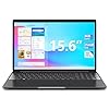 SGIN 15.6 Inch Laptop 8GB RAM 256GB SSD Celeron Quad-Core Up to 2.8GHz, PC Notebook with Dual Band WiFi, 2xUSB 3.0, Keyboard Film in Eight Languages