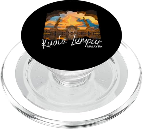 Kuala Lumpur Malaysia Souvenir / Kuala Lumpur PopSockets PopGrip for MagSafe