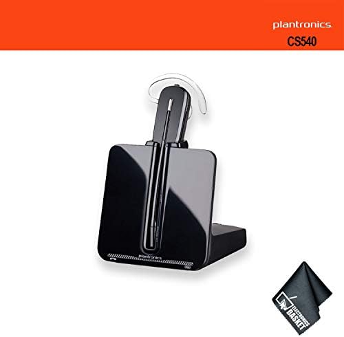 Plantronics CS540 Wireless Headset System Bundle Noise Canceling Microphone