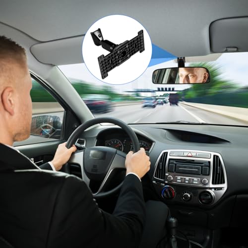 ULTECHNOVO Rearview Mirror Bracket Universal Dash Cam Mount Back Plate for Car Stable Rear View Mirror Holder Compatible with 5.5 to 12 Inch Cameras by ULTECHNOVO - Image 4