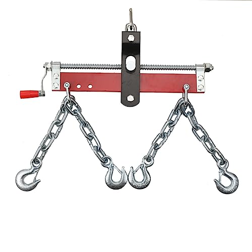 SUDEG Werkplaatskraan positioneerder, 900 kg balanceerder positioneerder werkplaatskraan motorkraan hefkraan traverse kraan werkplaats motordrager motorbrug kettinglengte: ca. 30 cm - Afbeelding 5