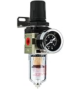 Separator wody, reduktor ciśnienia, regulator sprężonego powietrza do sprężarki powietrza, filtr 1/4 cala