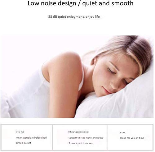 Automatischer Gluten-Brotbackautomat für den Haushalt, digitale Brotbackmaschine mit 21 voreingestellten Funktionen… – Bild 3