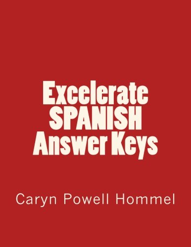 Excelerate SPANISH Answer Keys