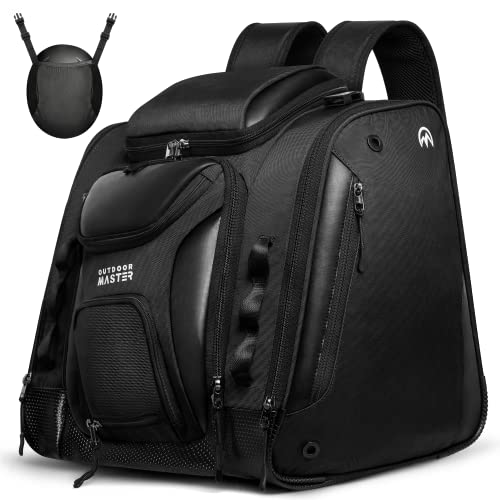 OuoorMaster 55L Ski Boots Bag Snowboard Boots Backpack for Travel