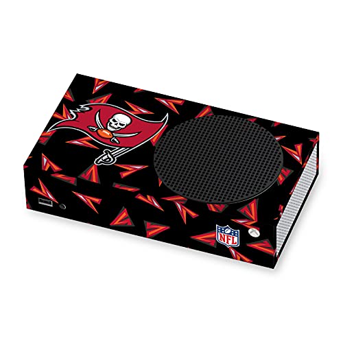 Autocollant Xbox Series S Vinyle Anti-Rayures NFL Tampa Bay Buccaneers Motif Géométrique