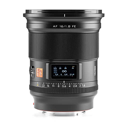 image for VILTROX AF 16mm f/1.8 FE Full Frame Lens for Sony E, Autofocus Lens wi