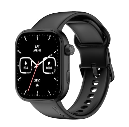 Noise New Launch ColorFit Ultra 4 Smartwatch with BT Calling, 1.96" AMOLED Always-On Display, AI Transcription & Voice Commands, Metal Body, 10m Water Resistant, Heart Rate Monitor (Jet Black) - Image 2