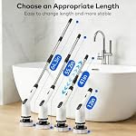 Electric Spin Scrubber, Cordless Cleaning Brush with 7 Brush Heads - Image 6