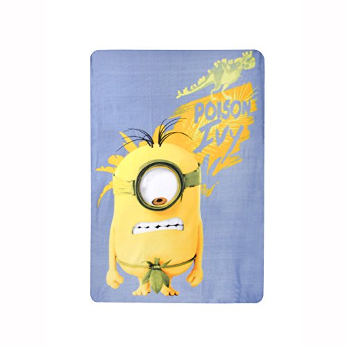 Despicable Me Minions 100cm x 150cm Fleece Throw Blanket - Kevin & Bob