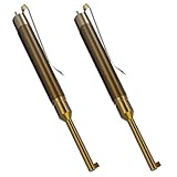 STBCIUGR Police Cuff Keys, Universal Pocket Handcuff Key with Strong Polymer, 2 Pack, Bronze