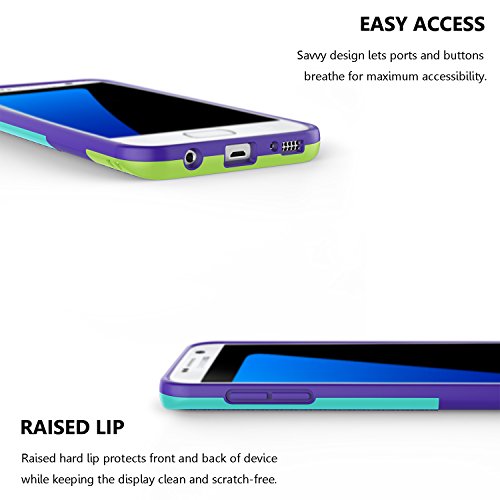Jeylly 005-01010063PL Galaxy S7 Edge Case, One-Piece Ultra Slim 3 Color Impact Anti-Slip Rugged Soft Tpu Bumper Shockproof Protective Case Cover Shell For Samsung Galaxy S7 Edge S Vii Edge G935 thumb #4