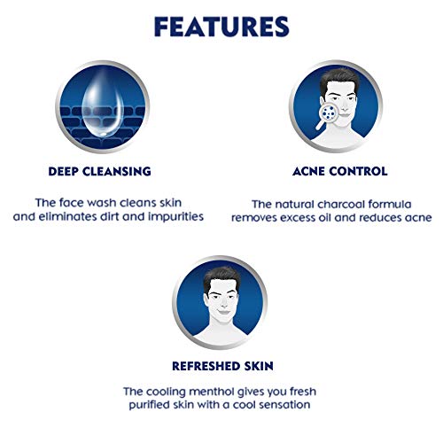 Image of Nivea Body Lotion For Dry Skin, Shea Smooth, With Shea Butter, & Women, 120 ml & Nivea Men Face Wash, All In 1 Charcoal, To Detoxify & Refresh Skin With 10X Vitamin C Effect, 50 G