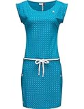 MATERIAL: Kurzarm Kleid aus leichtem weichen Material, sehr angenehmes bequemes Tragegefühl, figurschmeichelnd durch taillierten Schnitt