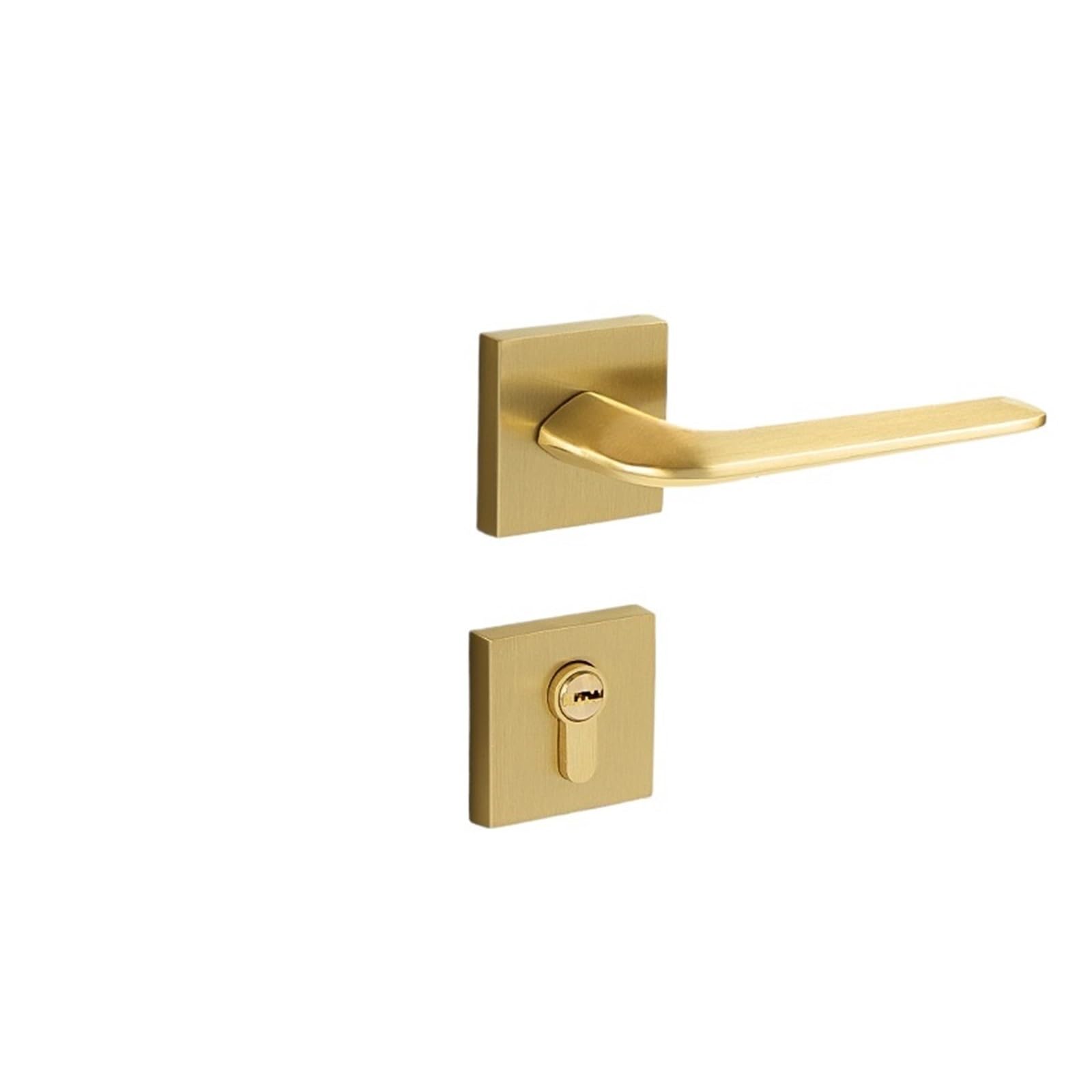 Aepqbgqj One Color Pure Copper Door Lock For Bedroom Silent, Magnetic