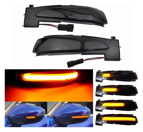 Intermitente dinámico de espejo para Citroën C4 y DS5 luz de giro lateral para Grand Picasso 6
