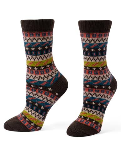 Image of HUE womens Crew Length Boot Socks, 2 Pair Pack