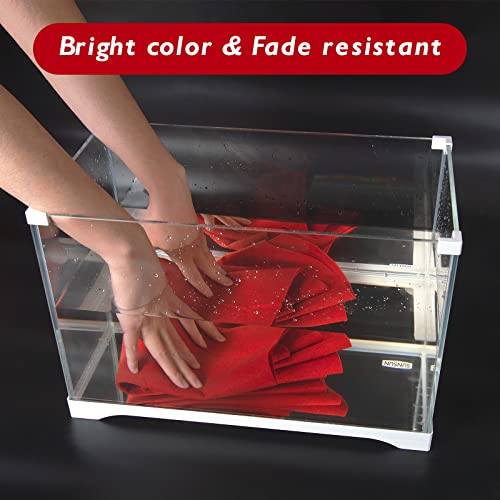 Dofopo Red Carpet Runner For Party, 3.3X50Ft Non-Slip Wedding Aisle Runner, 120Gsm Disposal Long Red Runway Carpet Hallway Carpet Roll For Awards Proms Movie Theme Event Decorations #TOP6