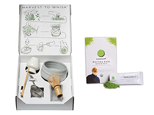Kit de Té Matcha Superior en Varillas y Set Ligero