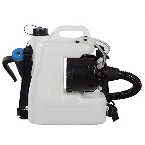 Shueriu Electric Backpack Fogger 12L Electric Backpack ULV Sprayer Fogger Mist Duster Machine for Indoor Outdoor Garden Yard