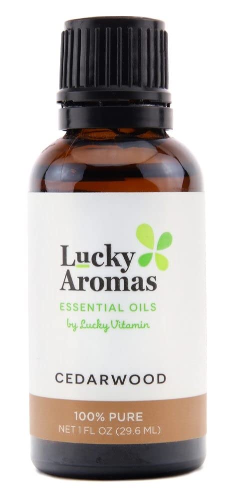 LuckyAromas - 100% Pure Essential Oil Cedarwood - 1 fl. oz.